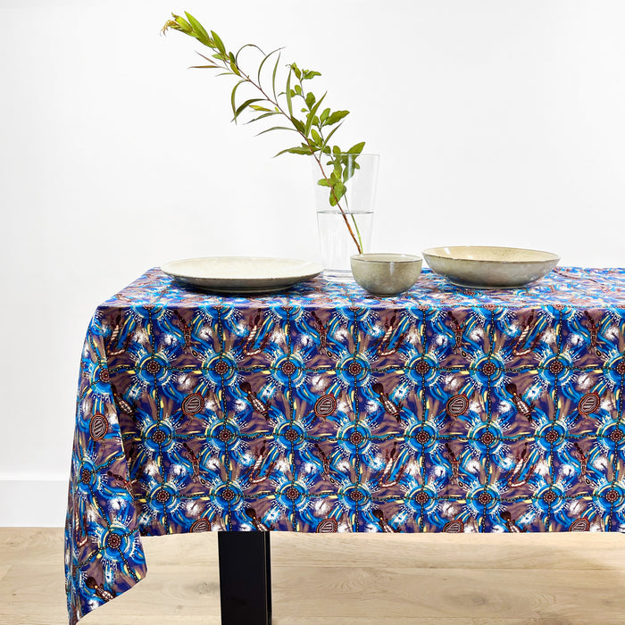 Aboriginal Square Supper Tablecloth