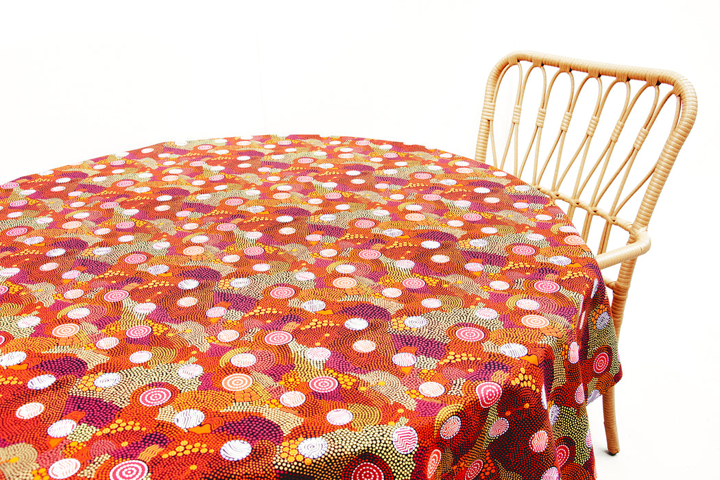 Aboriginal Round Tablecloth