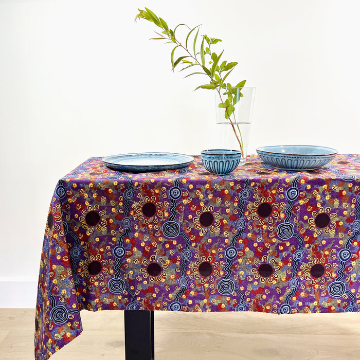 Aboriginal Rectangle Tablecloth Large