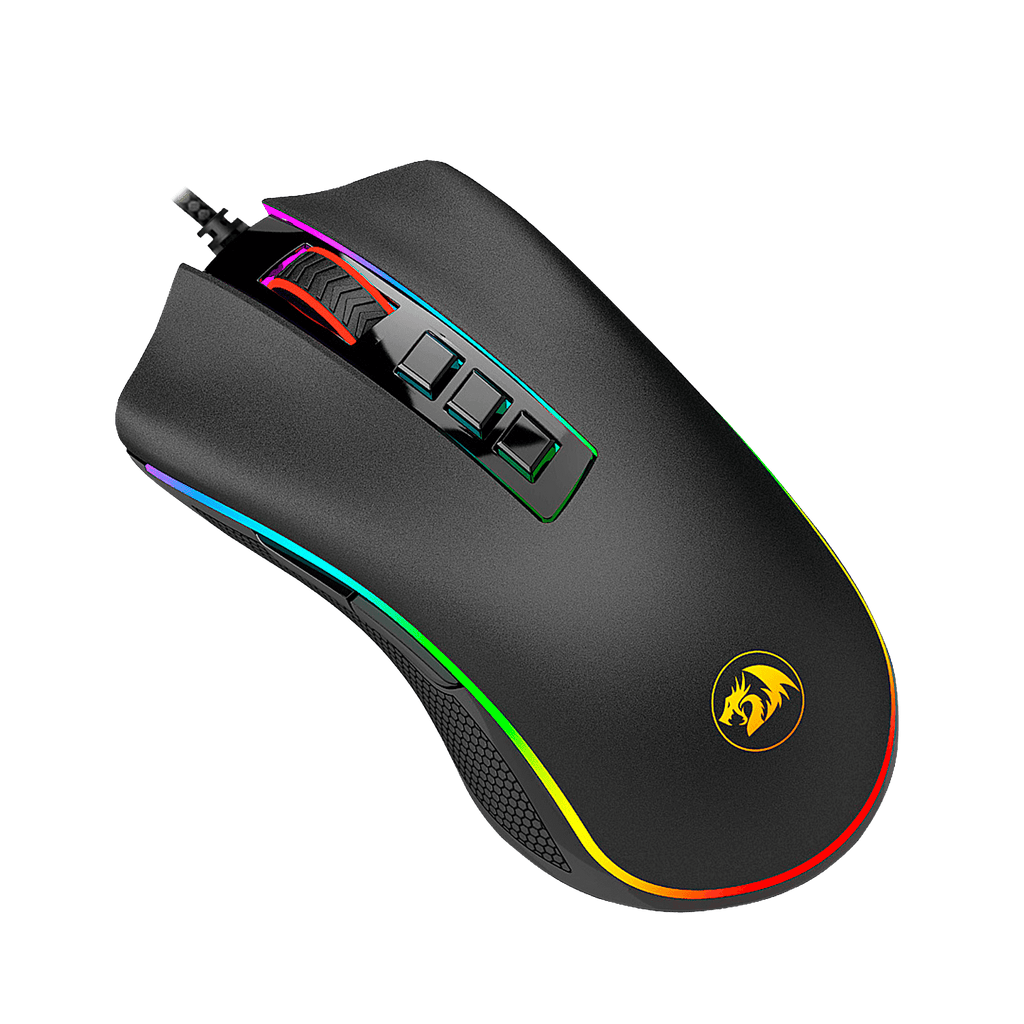 Mouse Gamer Redragon COBRA M711 Hasta 10000 DPI, RGB, 9 botones