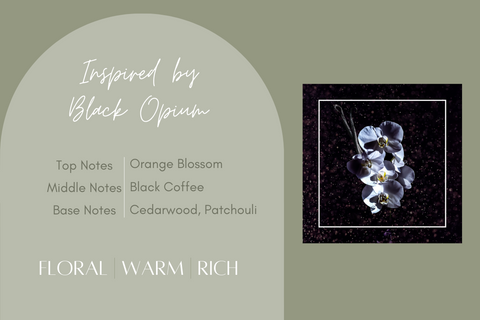 Inspired by Black Opium Fragrance Oil candle making