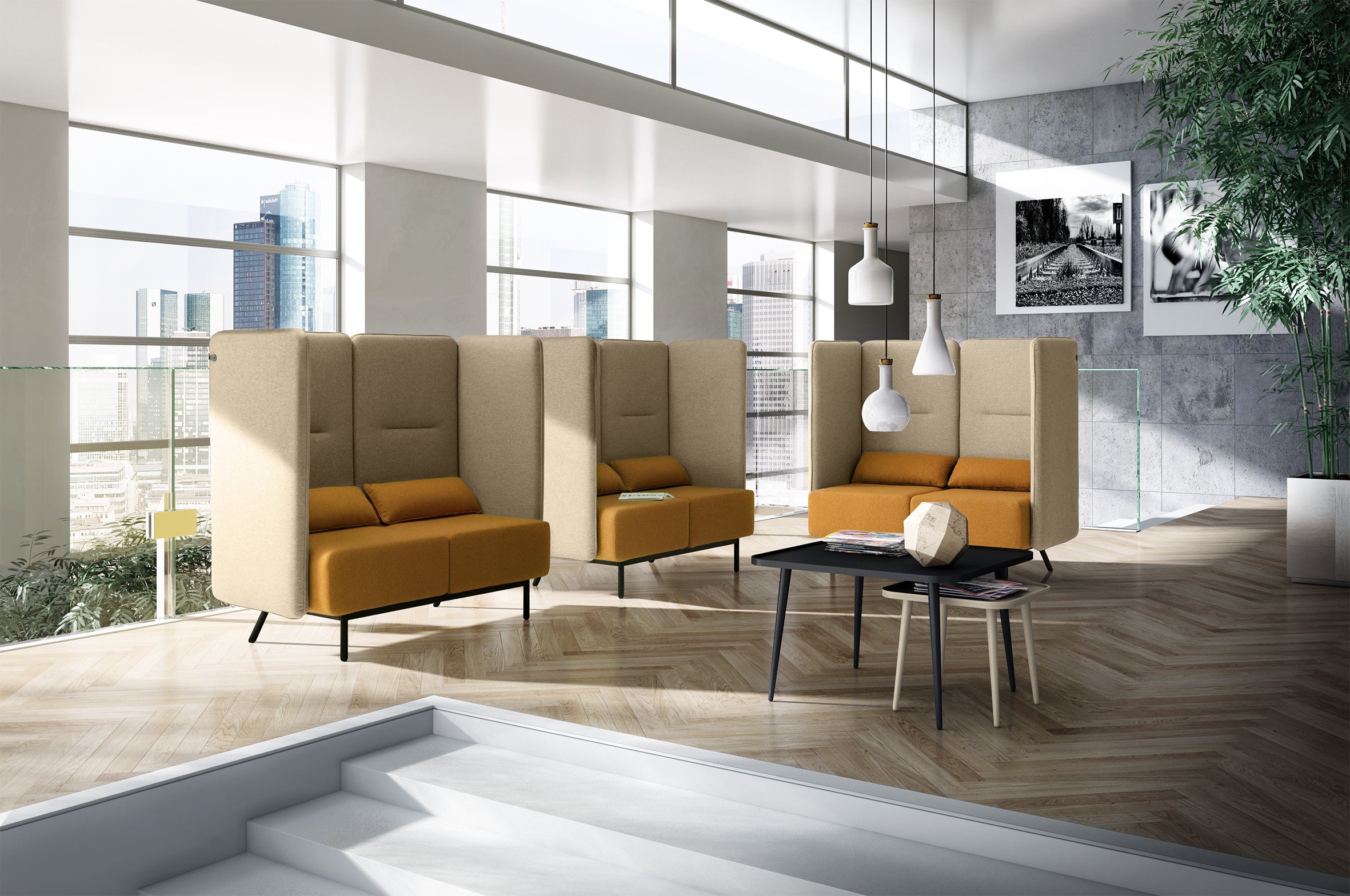 Dialog Loungesofa, Meeting Büro, Primo Vero GmbH