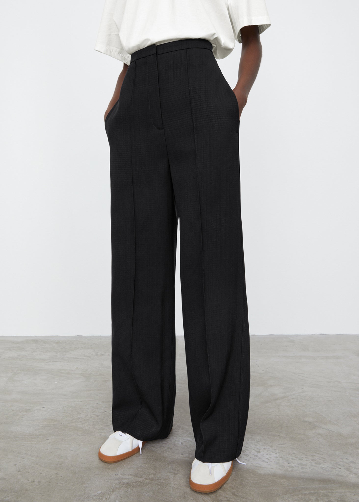Pine suit trousers black – Totême