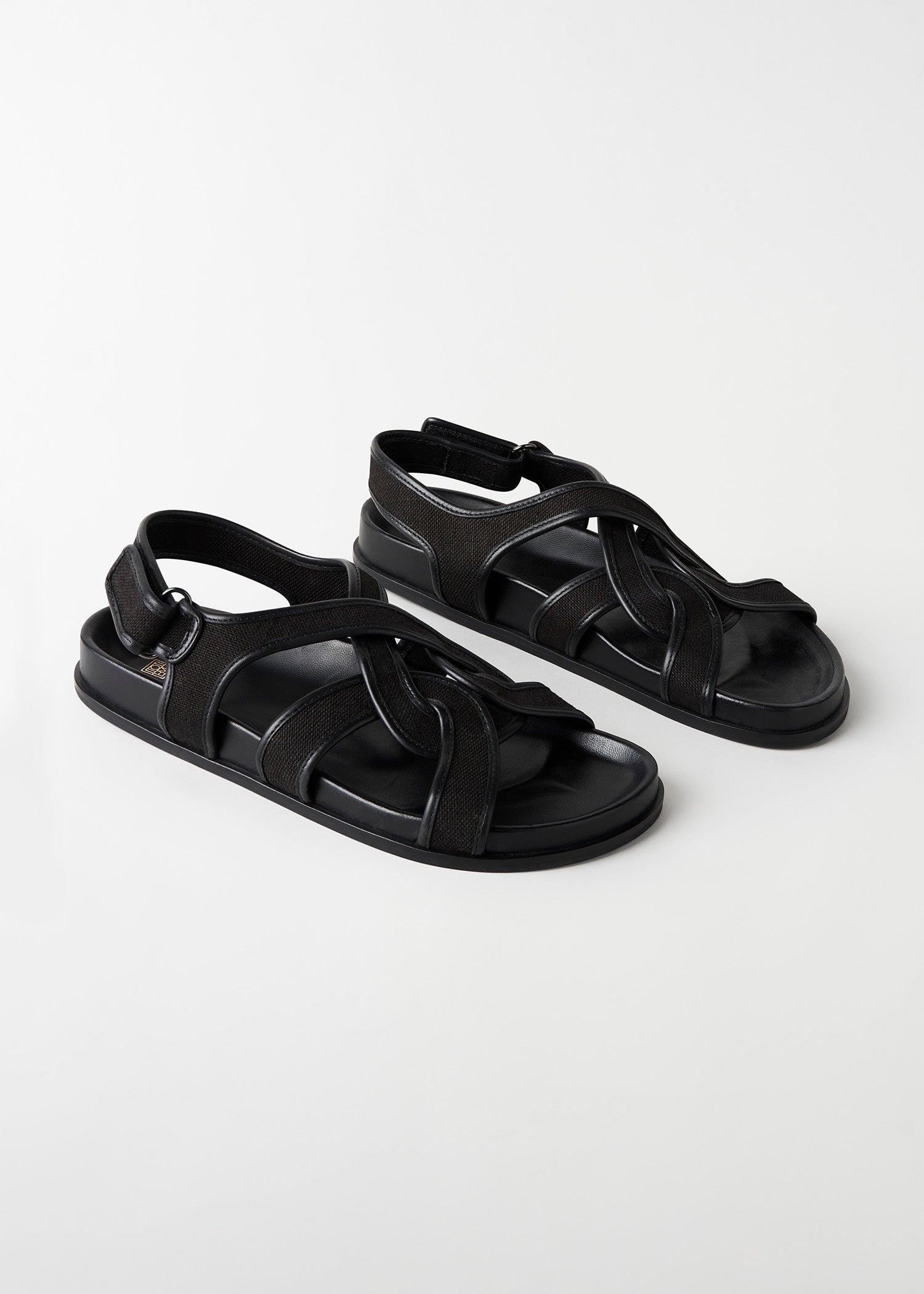 The Chunky Sandal black – Totême