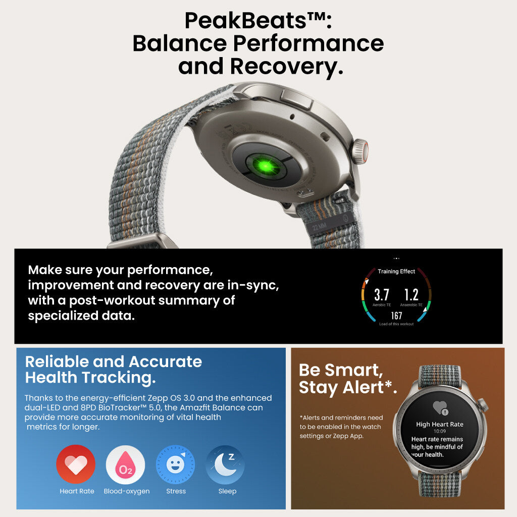 Amazfit Balance Peak Beats