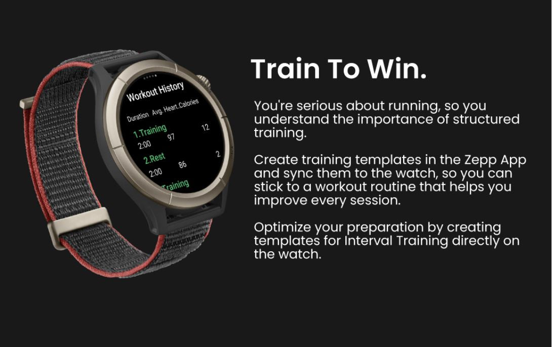 Amazfit Cheetah Pro Premium Running Smartwatch Training