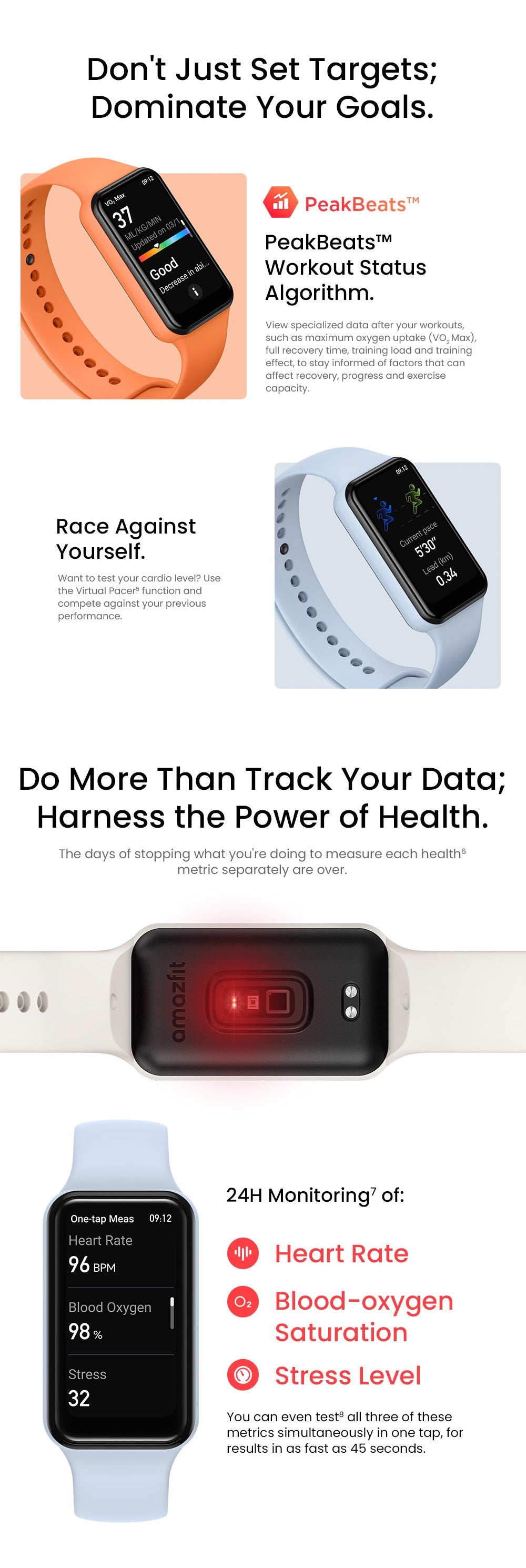 Amazfit Band 7 Health Monitor