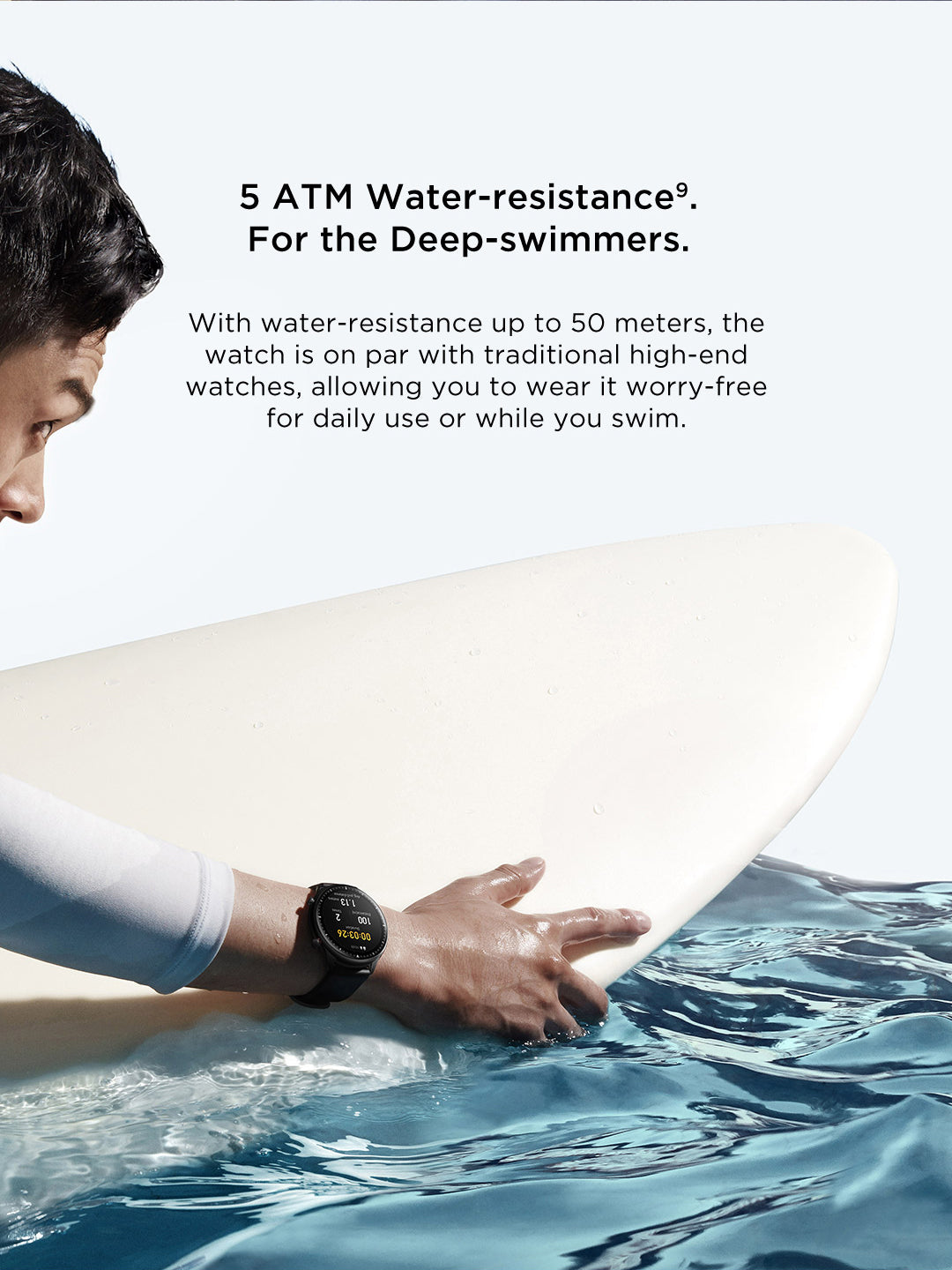 Amazfit GTR 2E Water Resistant