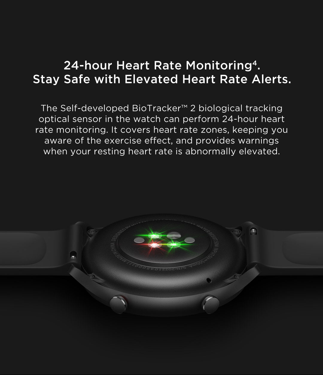 Amazfit GTR 2E Heart Rate Monitor