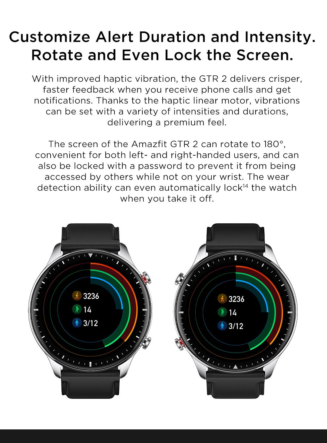 Amazfit GTR 2 Features