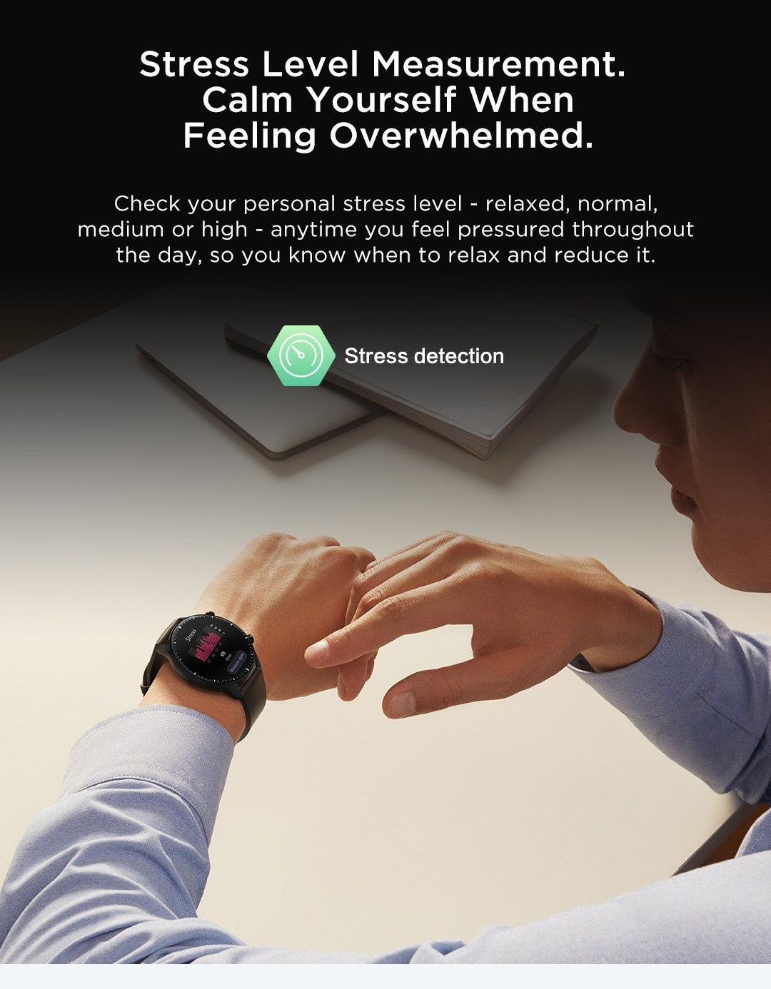 Amazfit GTR 2 Stress Monitor