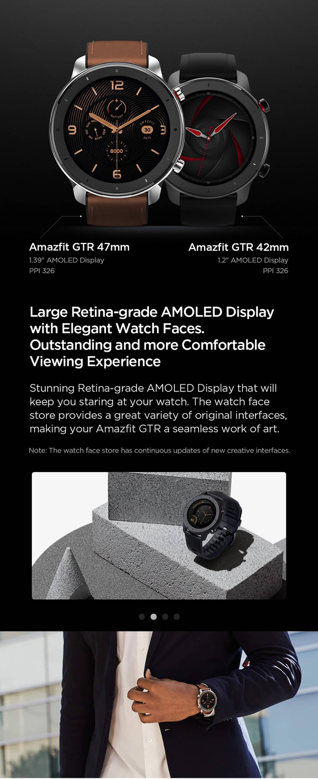 Amazfit GTR 42MM Design