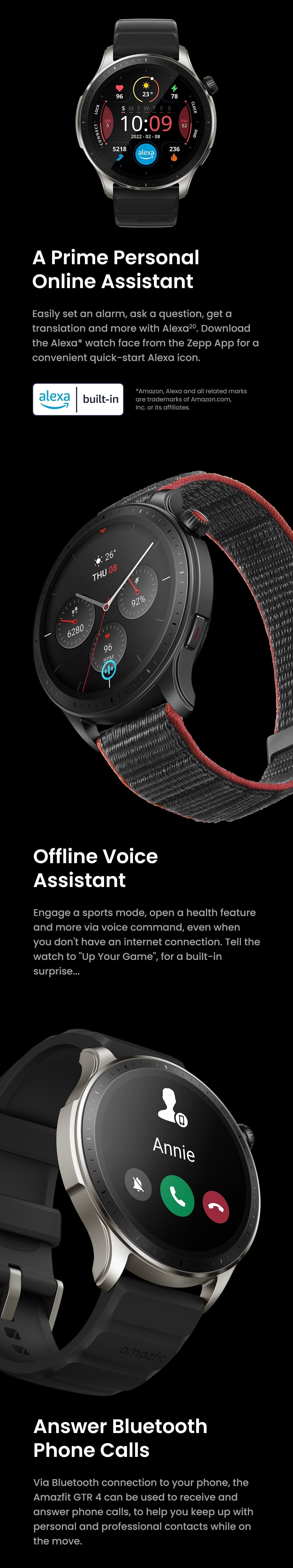 Amazfit GTR 4 Features