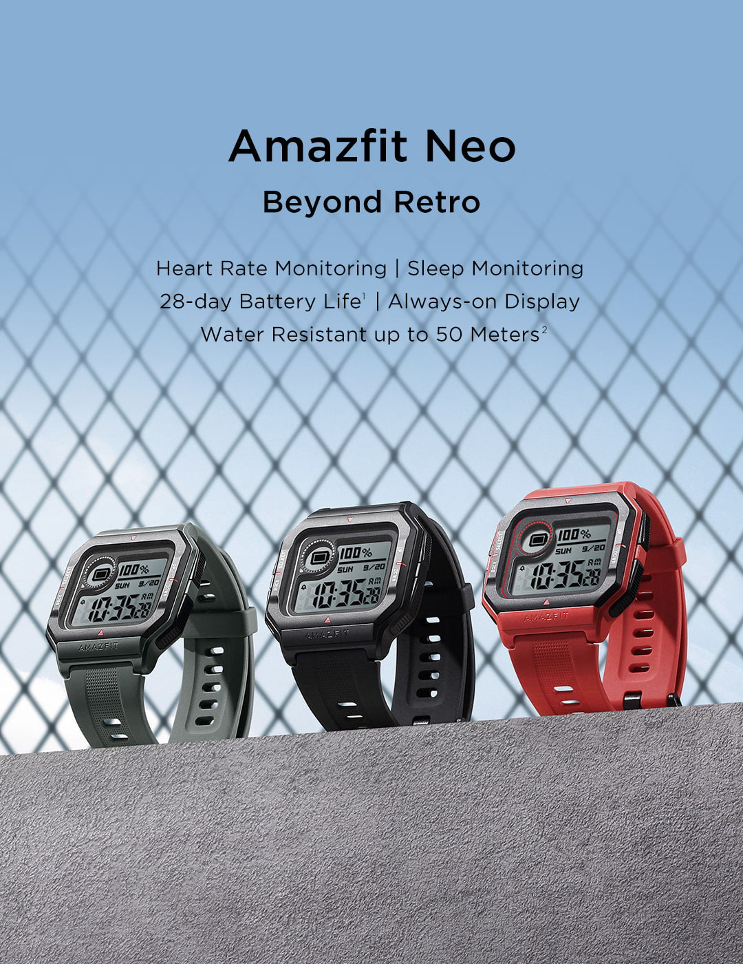 Amazfit Neo Design