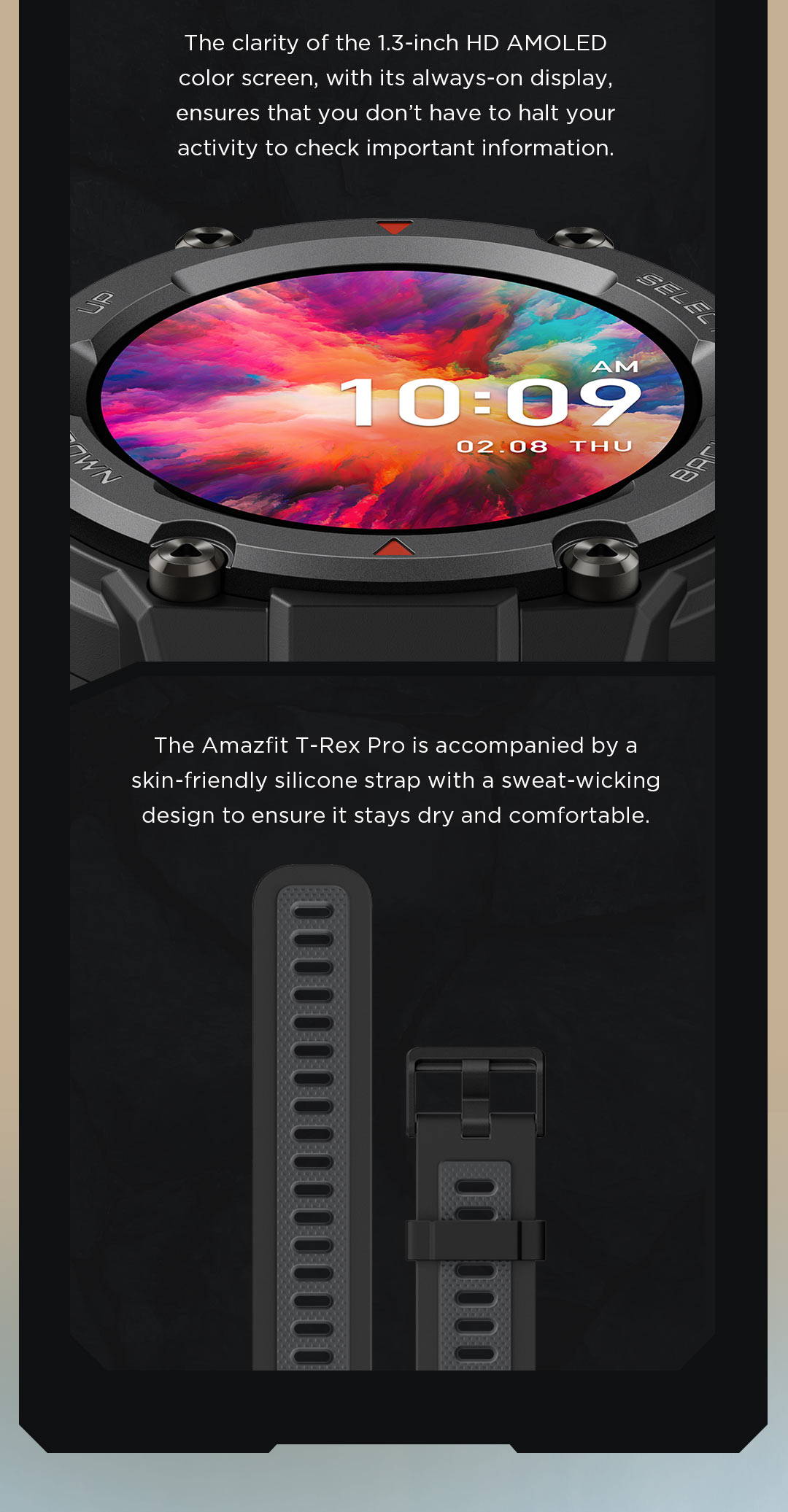 Amazfit T-REX Pro Display