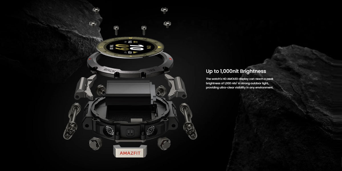 Amazfit T-REX Ultra AMOLED Display