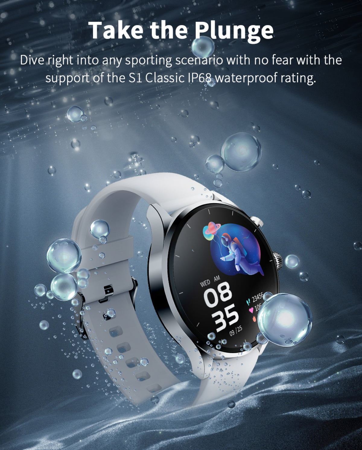 Black Shark S1 Classic IP68 Water Resistance