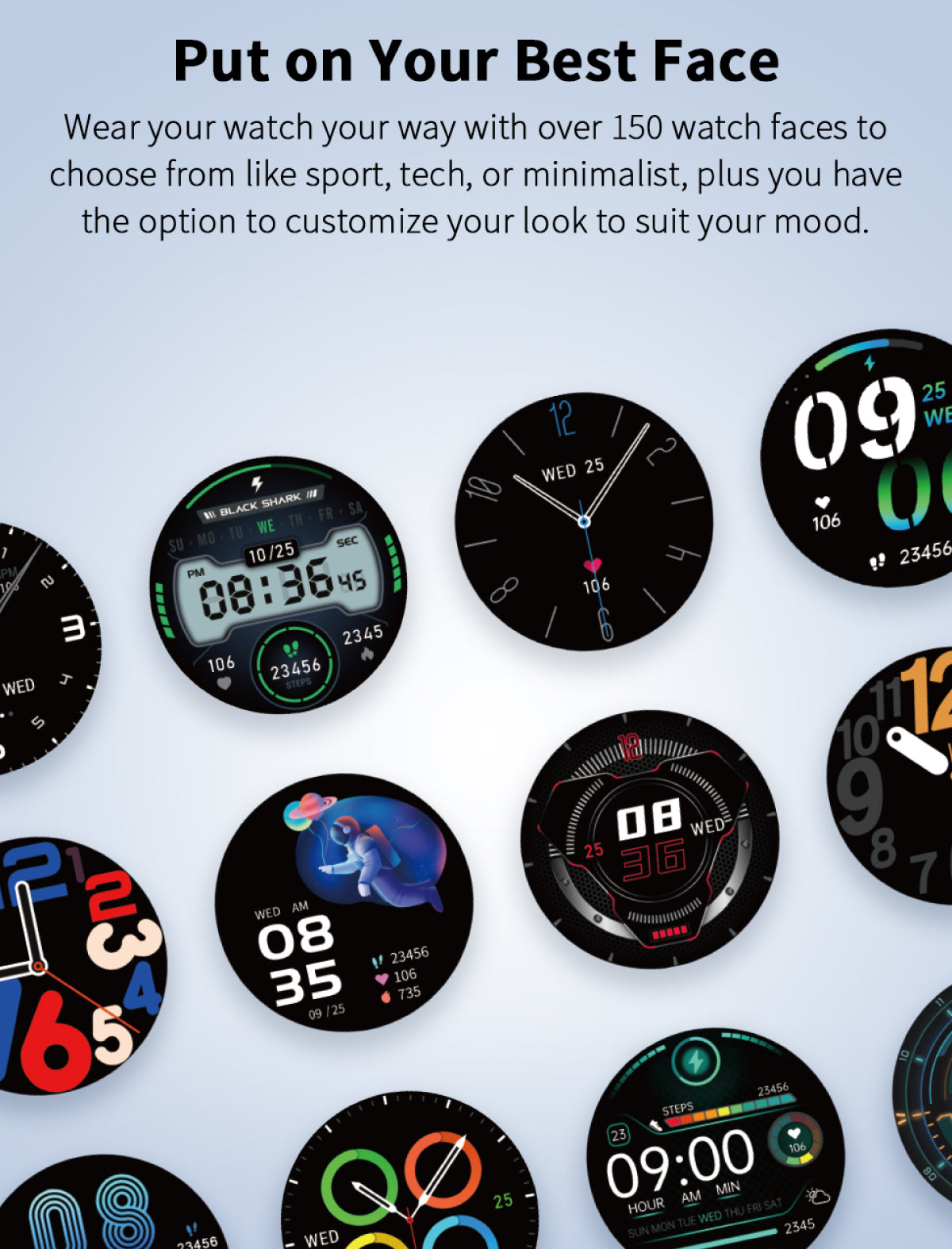 Black Shark S1 Classic Watch Faces