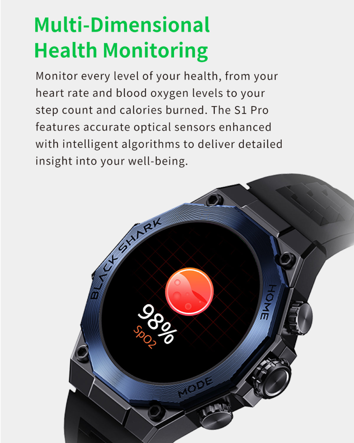 Black Shark S1 Pro Health Monitoring