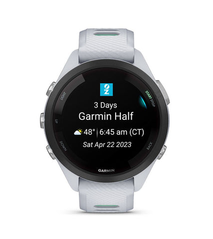 Garmin Forerunner 265S Race Widget