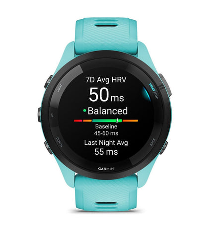 Garmin Forerunner 265 HRV Status