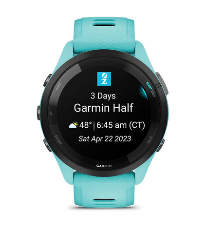 Garmin Forerunner 265 Race Widget