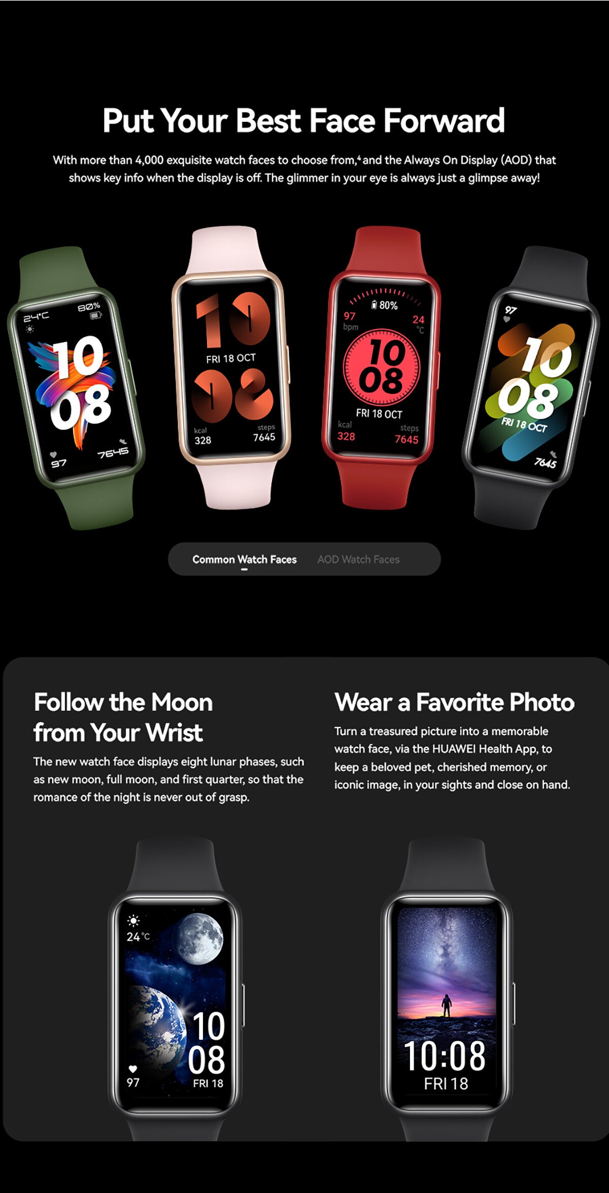 Huawei Band 7 Watch Faces