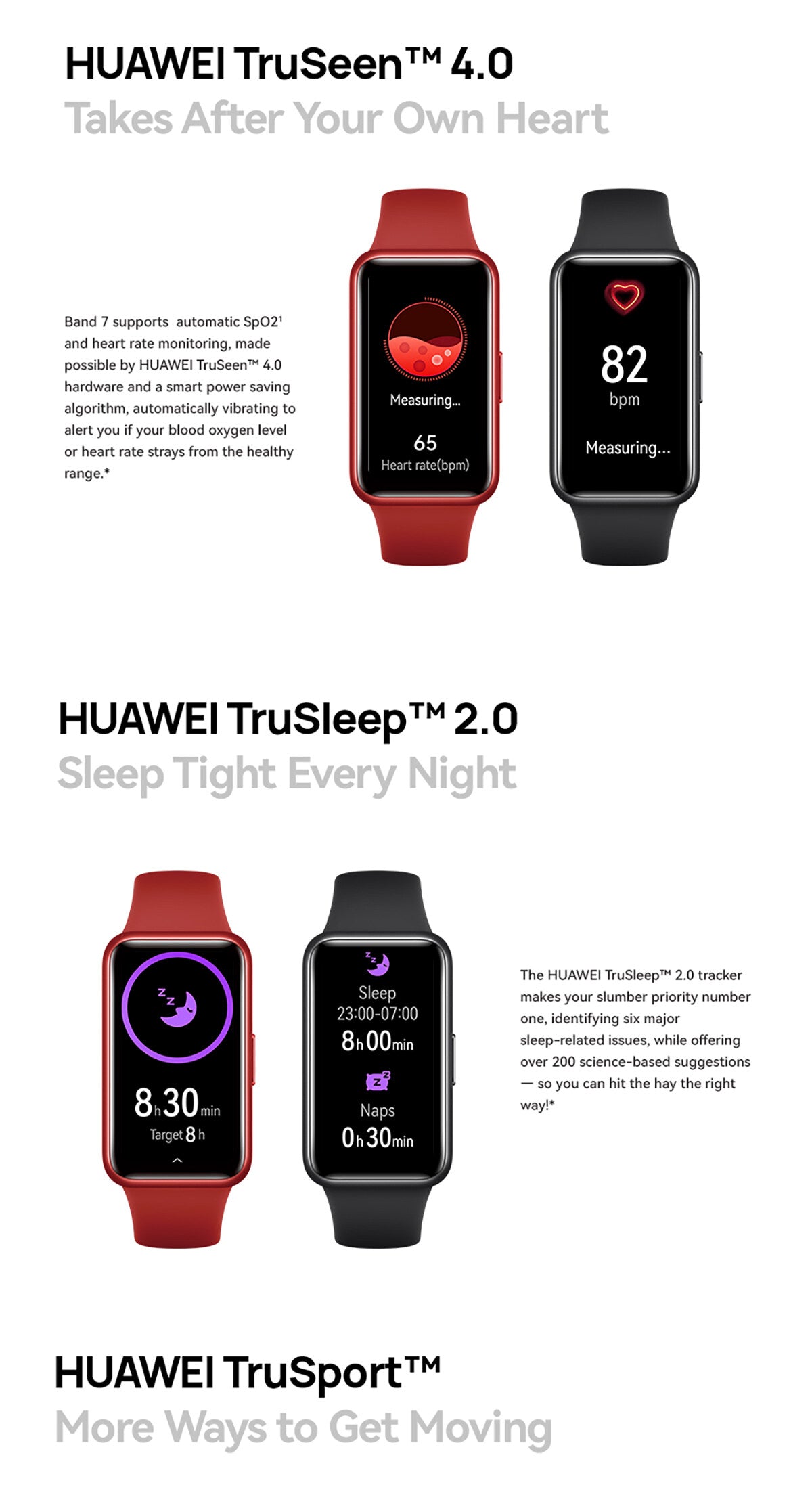 Huawei Band 7 Health Tracking