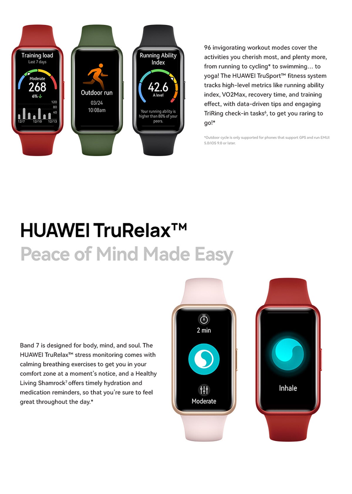Huawei Band 7 Health Tracking