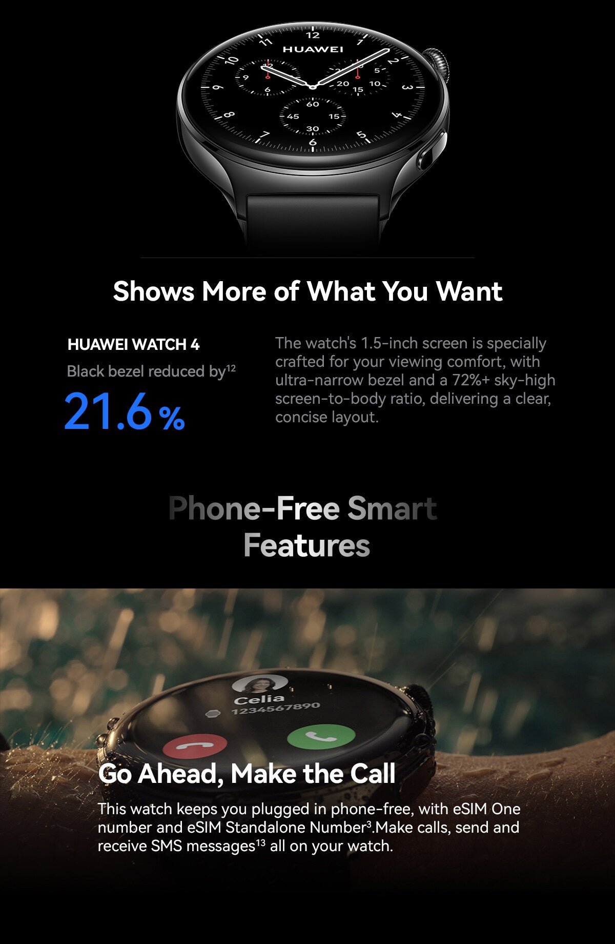 Huawei Watch 4 Display