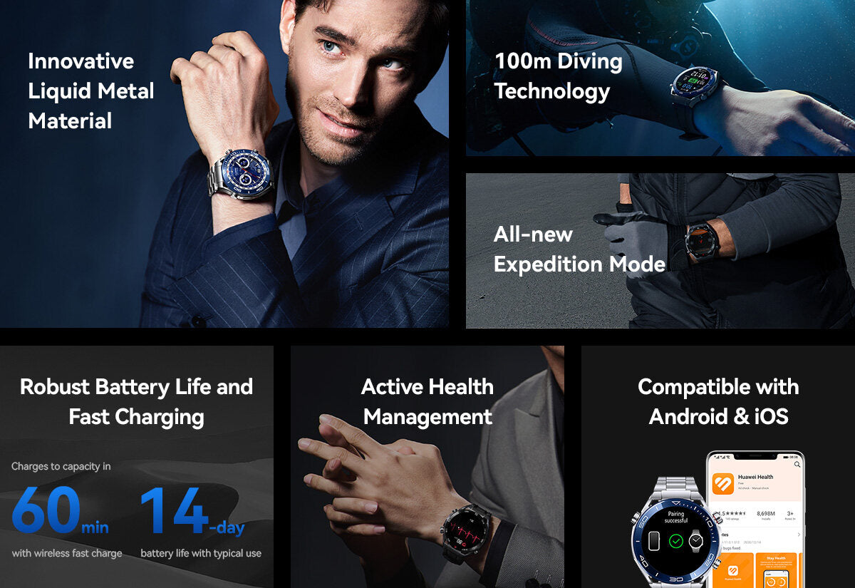 Huawei Watch Ultimate Functions