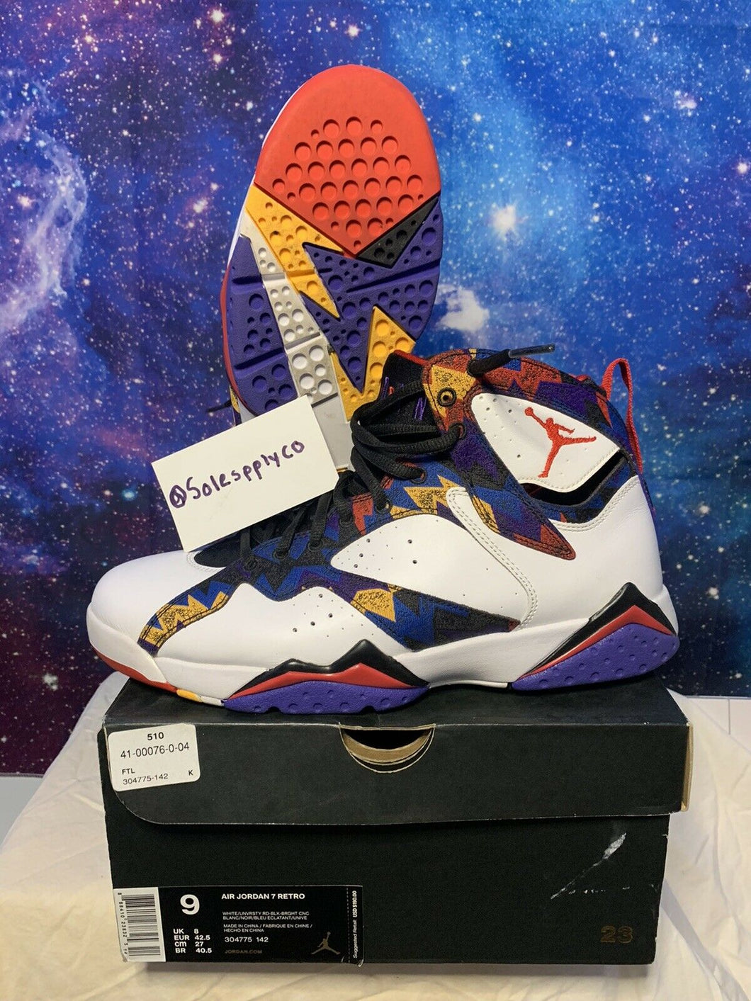 jordan 7 galaxy