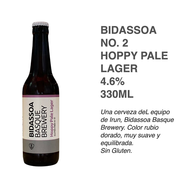 Bidassoa Basque Brewery - Hoppy Pale Lager #2 - 8 Cervezas