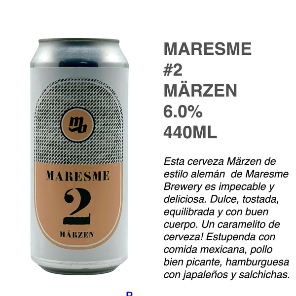 Maresme Brewery - Märzen 2 - 8 Cervezas