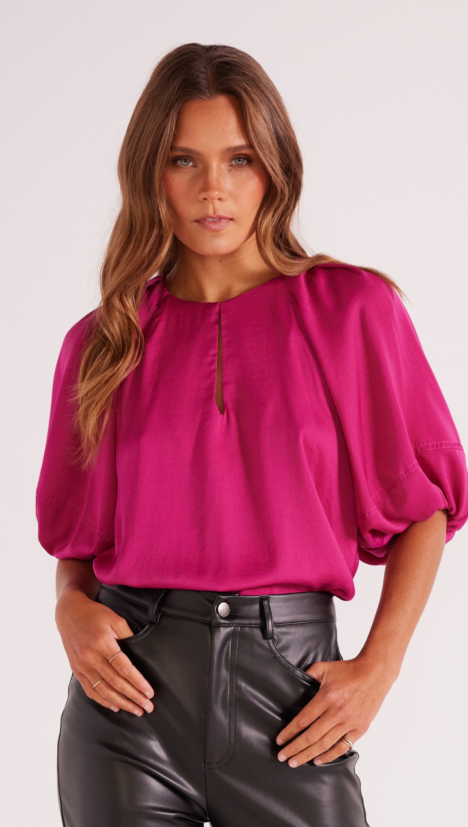 Malia Wrap Blouse - MINKPINK Official