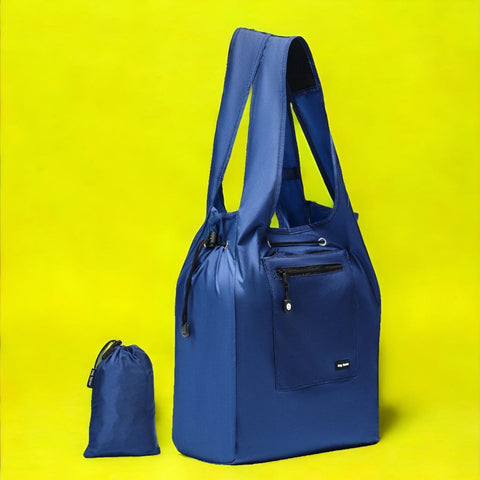 heavy-duty reusable grocery bag with a closure
