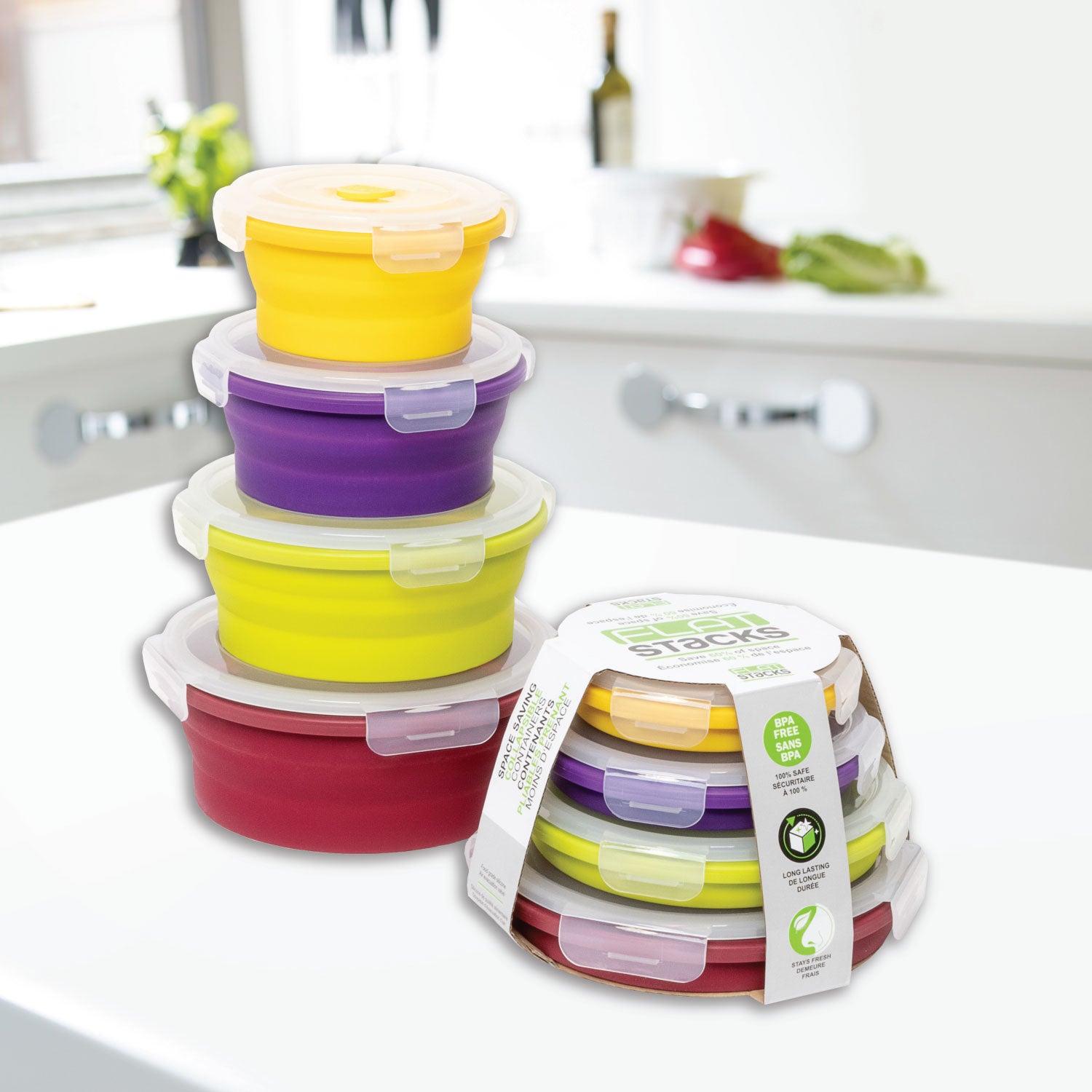 Stackable Storage Containers 3-Pack Only $19.99 at Costco - Star