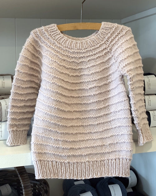 Chunky Rib Sweater - Buy PDF knitting pattern online