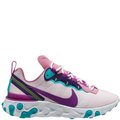 Nike React Element 55 Women'S Women Magic Flamingo/Vivid Purple Eggplant Sportswear BQ2728-603