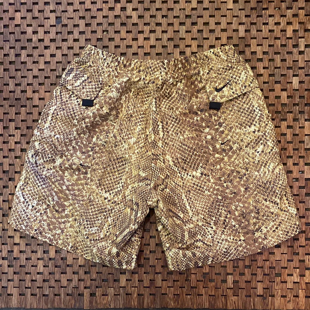 Supreme Nike ACG Gold Snakeskin Shorts –