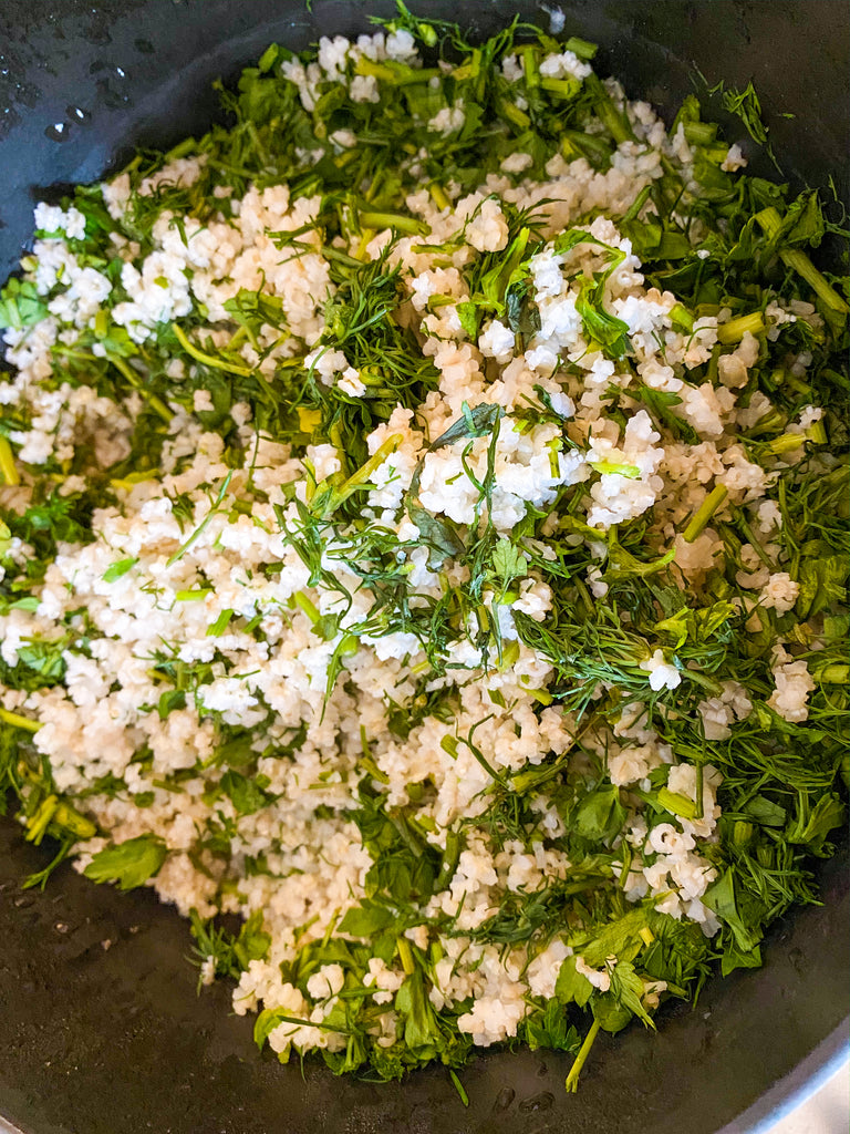 Fluffy Cilantro Rice