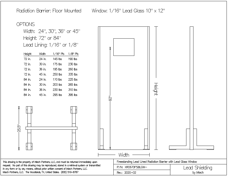 Lead Glass Windows – Lead Shielding