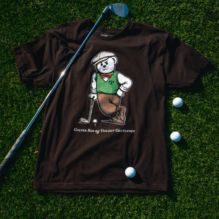 Golfer Ron Premium Tee -  - Men's T-Shirts - Lifetipsforbetterliving