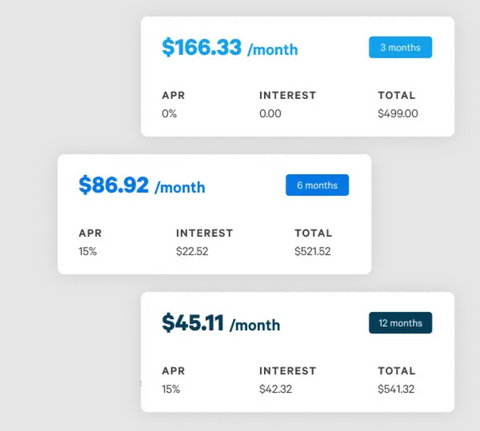 Shop Pay installments are now partnered with Affirm