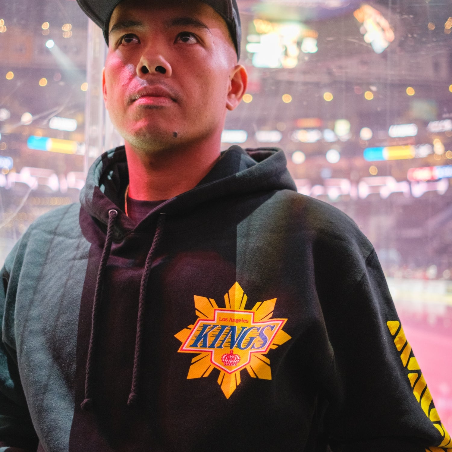 Immerse yourself in the vibrant convergence of hockey and culture as part of the LA Kings 2023-24 Filipino Heritage Night! Join the LA Kings in the celebration of Filipino Heritage and embrace roots in an unforgettable evening that blends the excitement of a Kings game with the richness of tradition.   As part of the Kings special game over the weekend, we're proud to introduce the KINGS X VG X FILIPINO HERITAGE Collection designed by local artist DJ Javier. This collection represents the fighting spirit of the Filipino people mixed with the LA Kings energy and attitude. Take advantage of the opportunity to pre-order these event exclusive and limited edition items, ensuring you have a piece of this unique celebration to cherish.