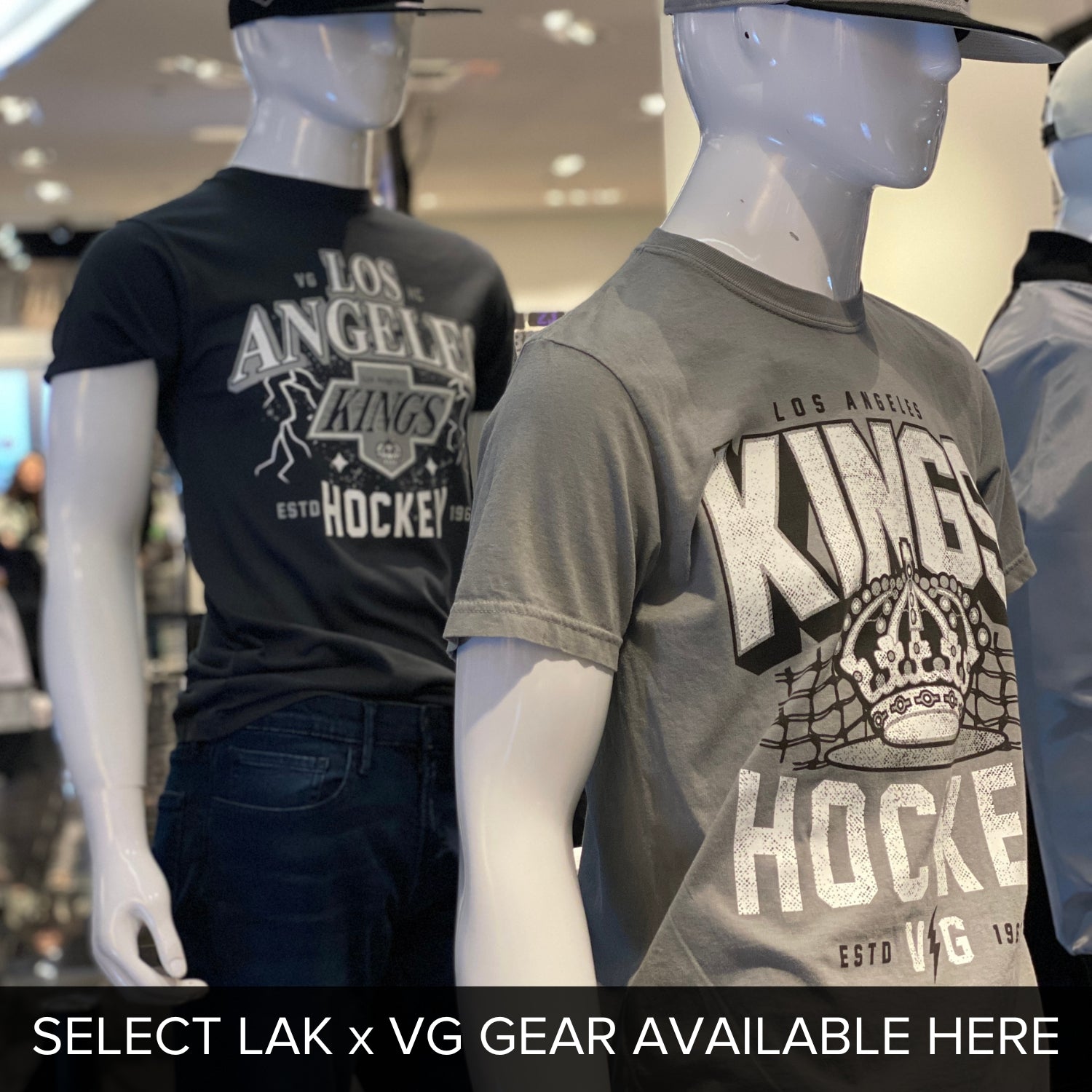 Violent Gentlemen Hockey Clothing Company gets a group of fans together to go to a NHL Los Angles Kings LAK game and then skate on the ice after