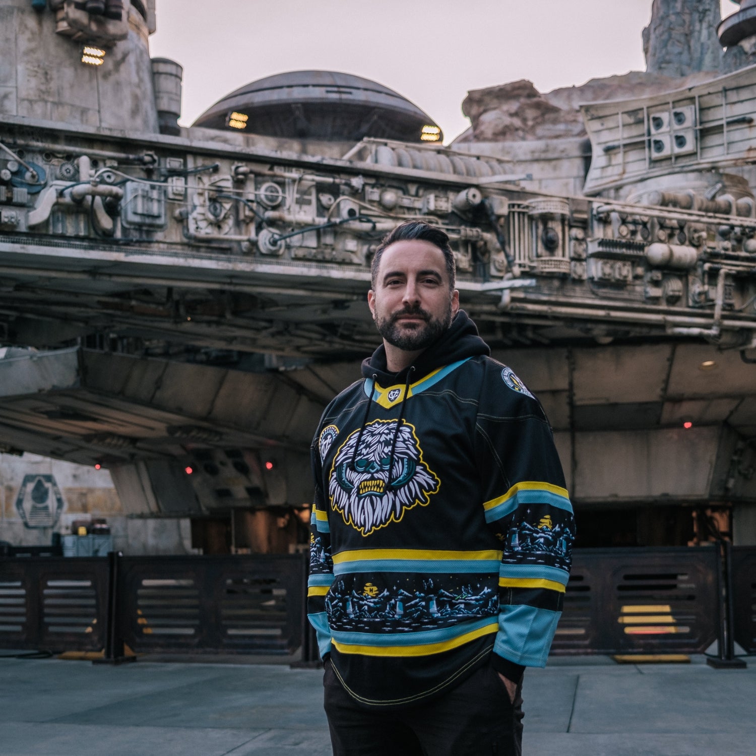 violent gentlemen hockey clothing company hockey club new star wars may the 4th releases - new Hoth hockey jersey, Hoth Star Wars Wampa t-shirt, tee, hoodie, and hockey socks. Learn more by checking out Violent Gentlemen Hockey Apparel
