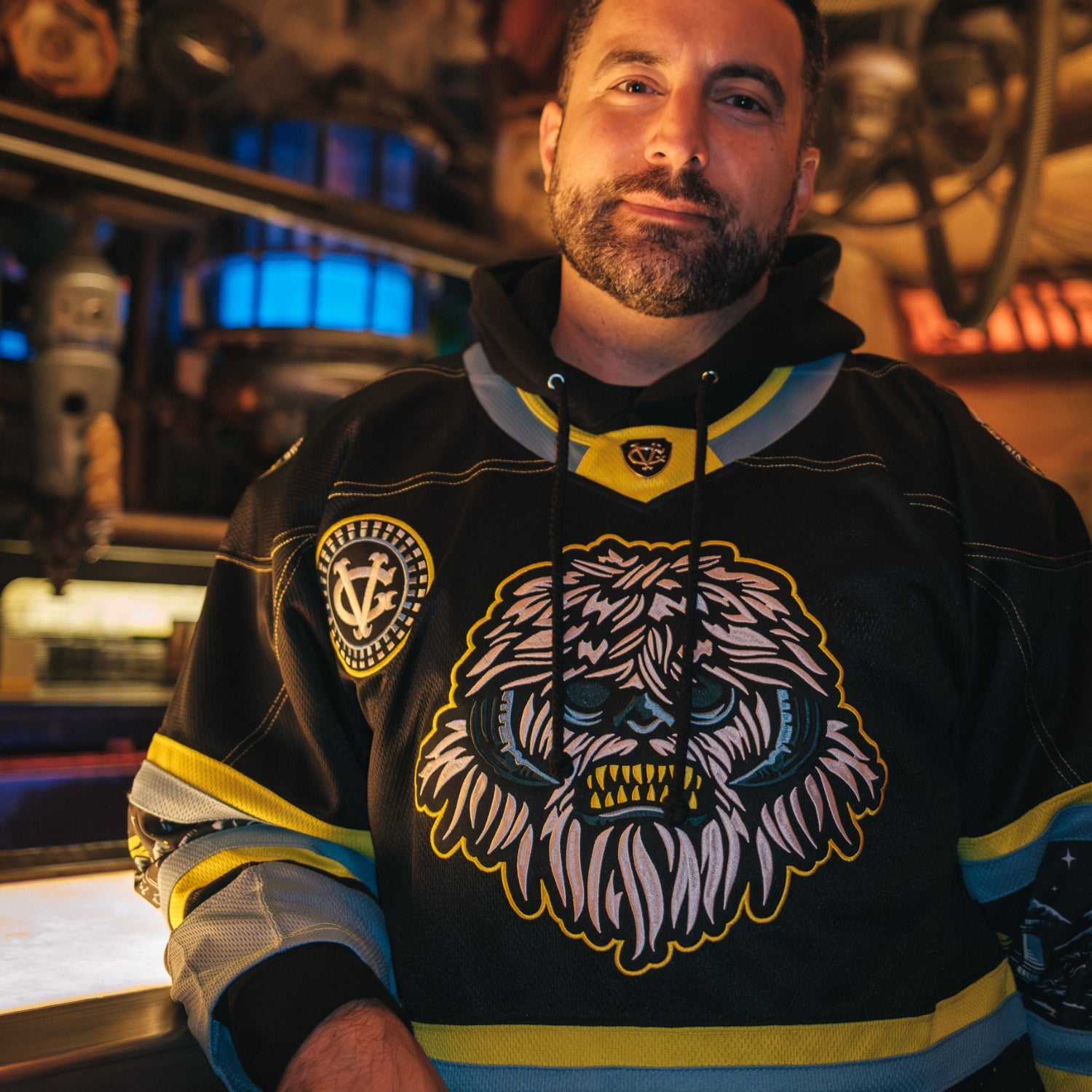 violent gentlemen hockey clothing company hockey club new star wars may the 4th releases - new Hoth hockey jersey, Hoth Star Wars Wampa t-shirt, tee, hoodie, and hockey socks. Learn more by checking out Violent Gentlemen Hockey Apparel