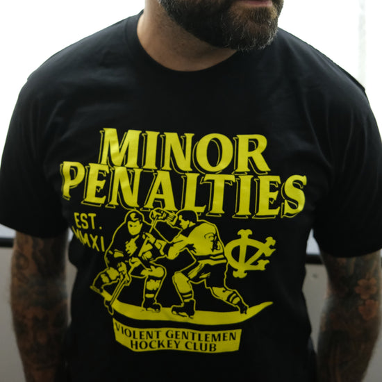 Minor Penalties Heavyweight Tee -  - Men's T-Shirts - Lifetipsforbetterliving