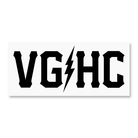 VGHC Bumper Sticker - White - Accessories - Lifetipsforbetterliving